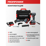 Аккумуляторный набор 2в1 ProfiSet-2A20 в кейсе
