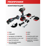 Аккумуляторный набор 2в1 ProfiSet-2H20 в кейсе
