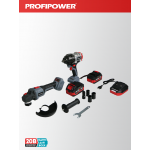 Аккумуляторный набор 2в1 ProfiSet-2H20 в кейсе